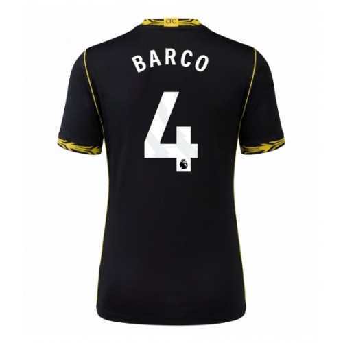 Chelsea Valentin Barco #4 Vieraspaita Naiset 2026-27 Lyhythihainen